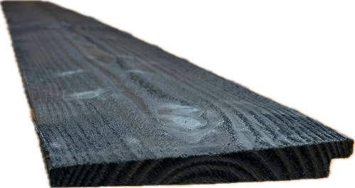 Zweeds rabat zwart gespoten